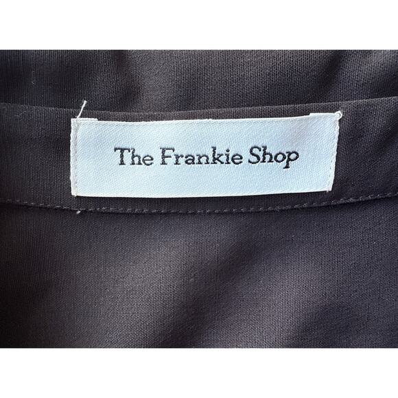 The Frankie Shop Suzie Jumpsuit in Chocolate Brown Wool Blend Size Medium - Picture 7 of 10